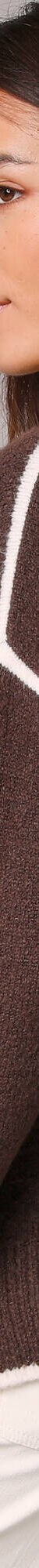 Pull bicolore en maille moelleuse  (chocolat) Pull bicolore en maille moelleuse  (chocolat)